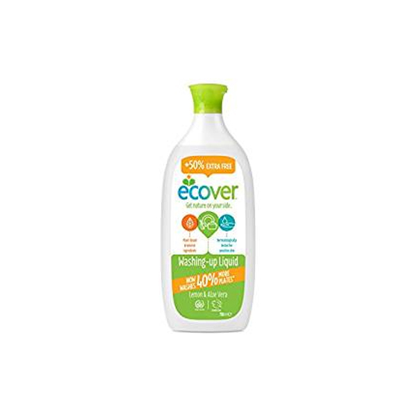 Ecover(エコベール) 食器用洗剤レモン増量品750ml ※期間限定