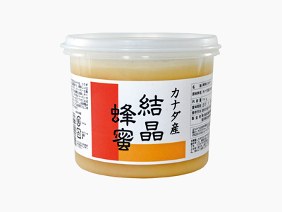 (株)藤井養蜂場 カナダ産 結晶蜂蜜 1kg
